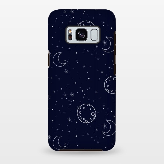 Galaxy S8 plus StrongFit Moon and Stars by  Utart