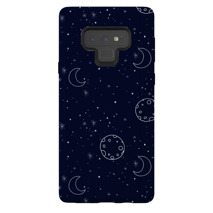 Galaxy Note 9 StrongFit Moon and Stars by  Utart