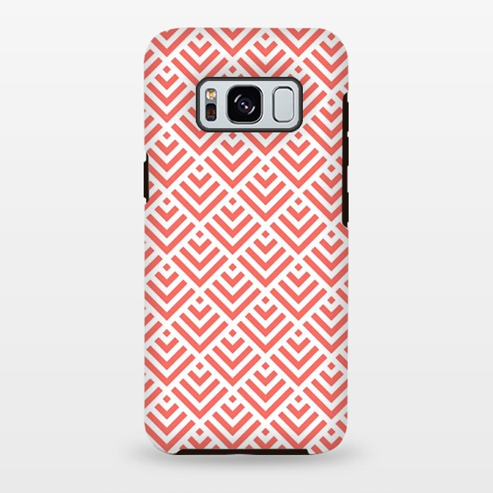Galaxy S8 plus StrongFit Living Coral Pattern I by Art Design Works