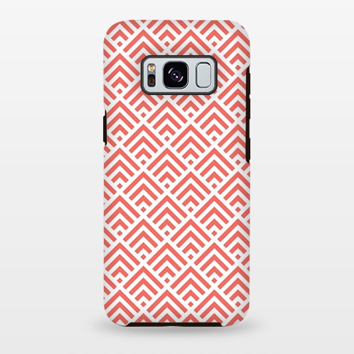 Galaxy S8 plus StrongFit Living Coral Pattern II by Art Design Works