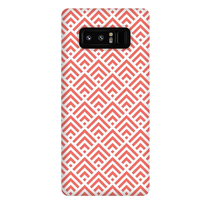 Galaxy Note 8 StrongFit Living Coral Pattern II by Art Design Works