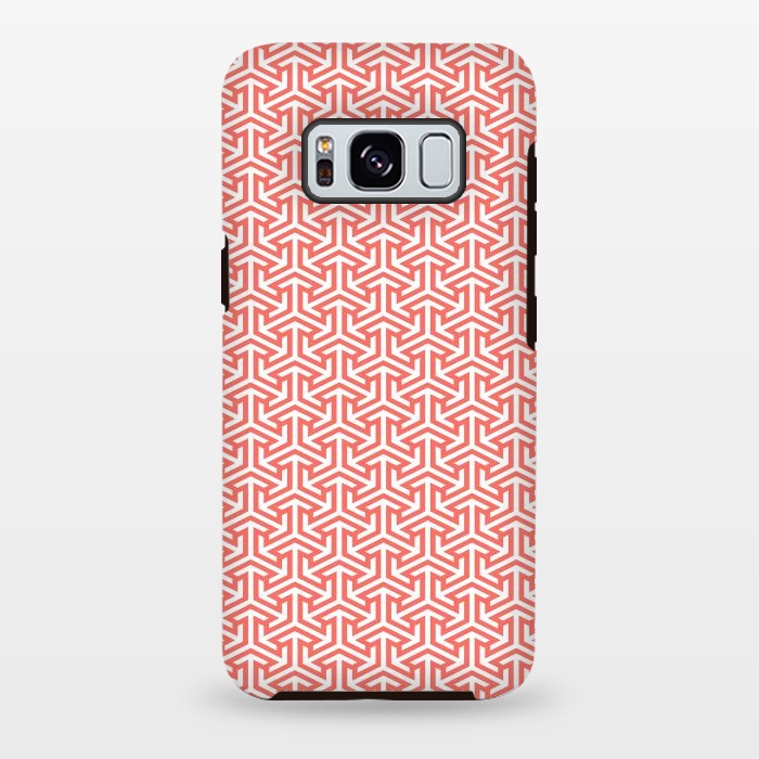 Galaxy S8 plus StrongFit Living Coral Pattern III by Art Design Works