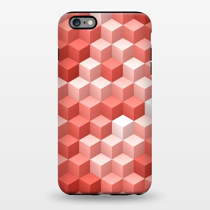 iPhone 6/6s plus StrongFit Living Coral Pattern V by Art Design Works