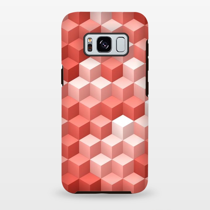 Galaxy S8 plus StrongFit Living Coral Pattern V by Art Design Works