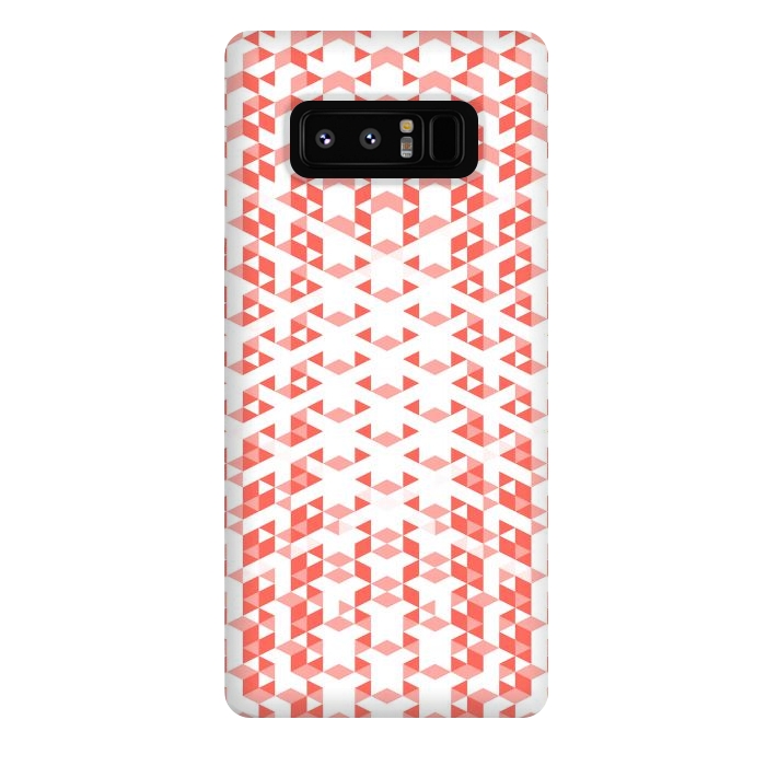 Galaxy Note 8 StrongFit Living Coral Pattern VI by Art Design Works