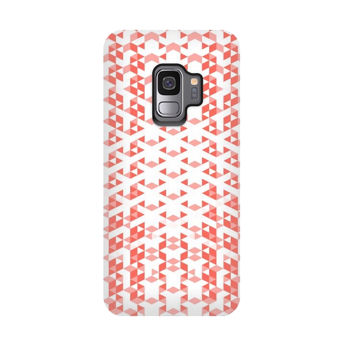 Galaxy S9 StrongFit Living Coral Pattern VI by Art Design Works