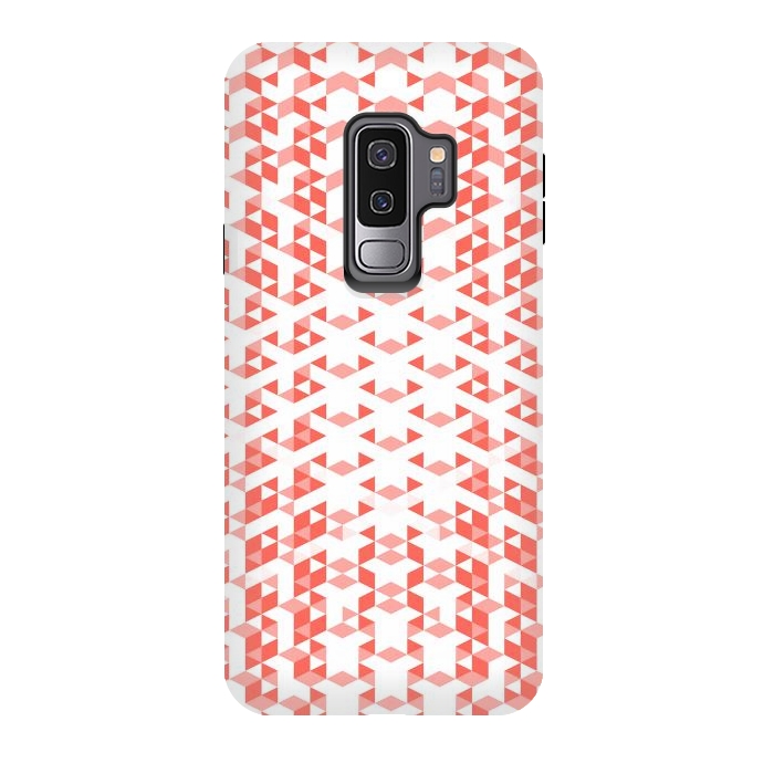 Galaxy S9 plus StrongFit Living Coral Pattern VI by Art Design Works
