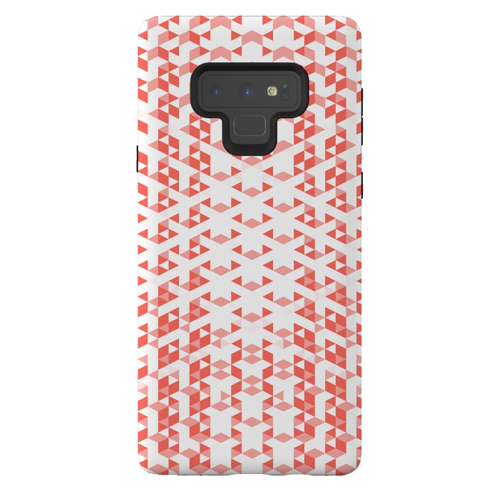 Galaxy Note 9 StrongFit Living Coral Pattern VI by Art Design Works