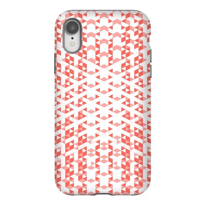 iPhone Xr StrongFit Living Coral Pattern VI by Art Design Works