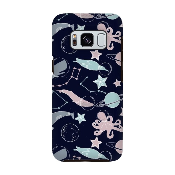 Galaxy S8 StrongFit Ocean animals in space by  Utart