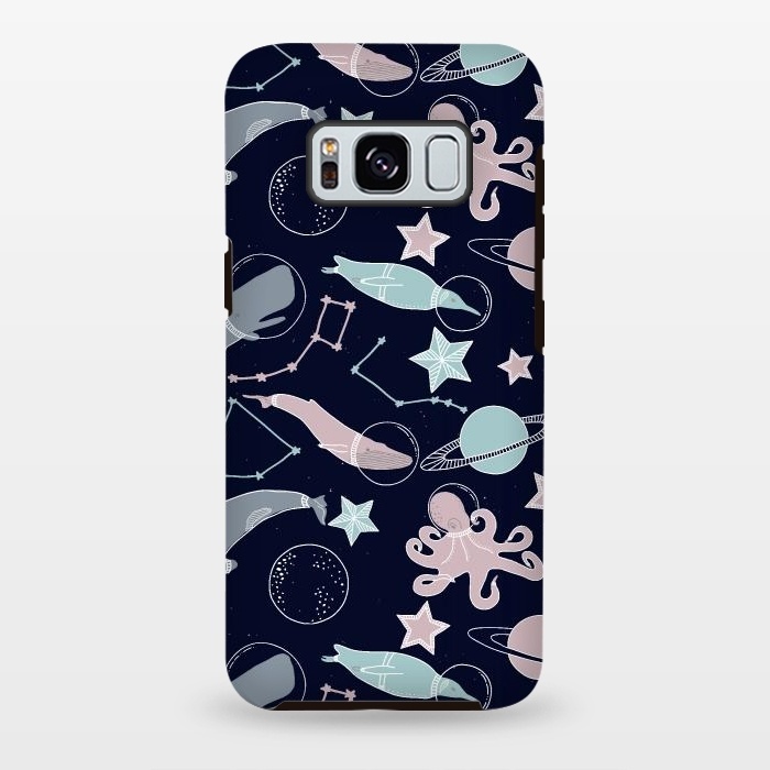 Galaxy S8 plus StrongFit Ocean animals in space by  Utart