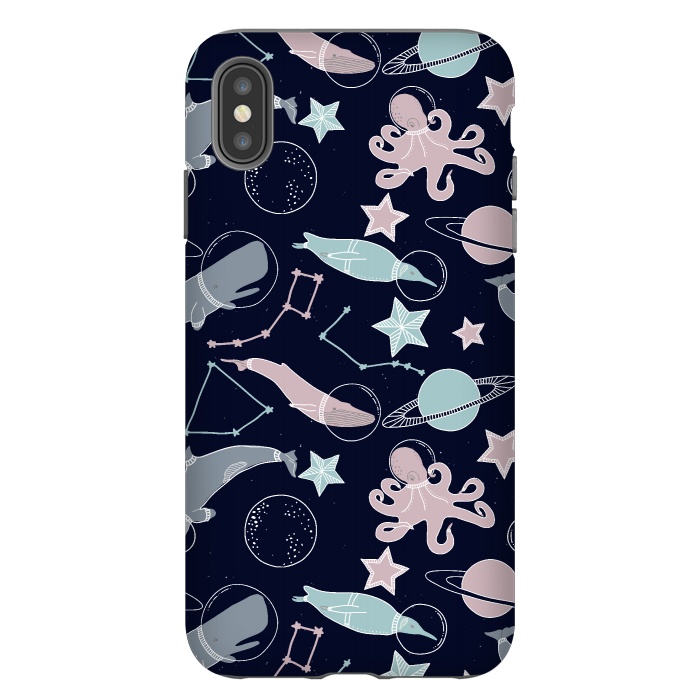 iPhone Xs Max StrongFit Ocean animals in space by  Utart