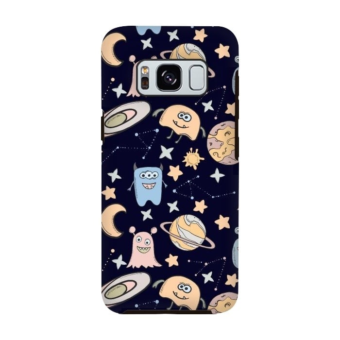 Galaxy S8 StrongFit Monster in Space by  Utart