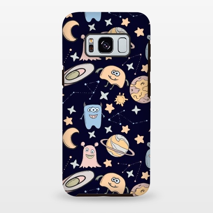 Galaxy S8 plus StrongFit Monster in Space by  Utart