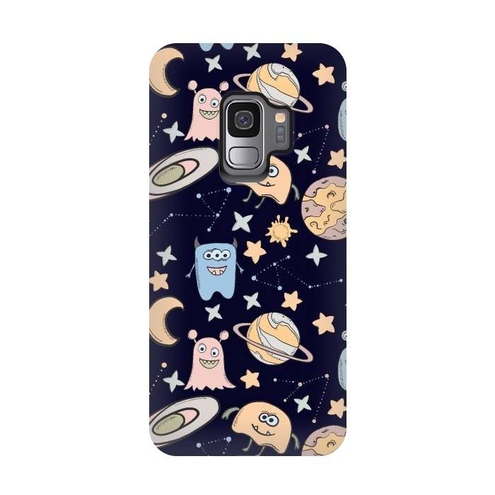 Galaxy S9 StrongFit Monster in Space by  Utart