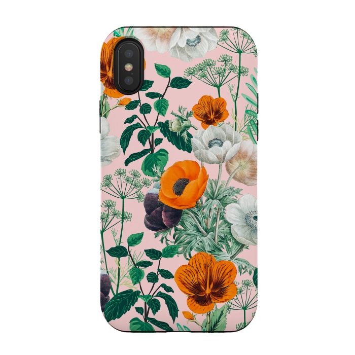 iPhone Xs / X StrongFit Wildflowers by Uma Prabhakar Gokhale