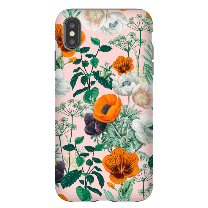 iPhone Xs Max StrongFit Wildflowers by Uma Prabhakar Gokhale