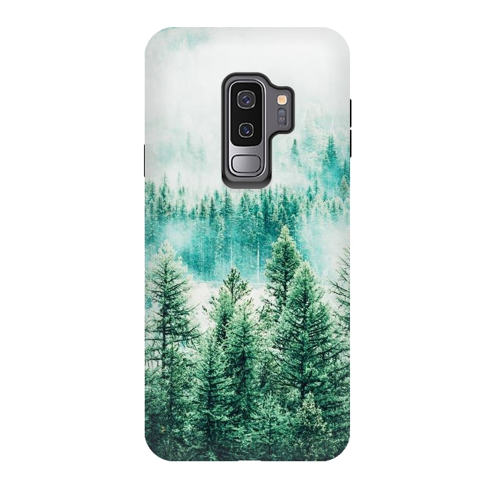 Galaxy S9 plus StrongFit Forest and Fog by Uma Prabhakar Gokhale
