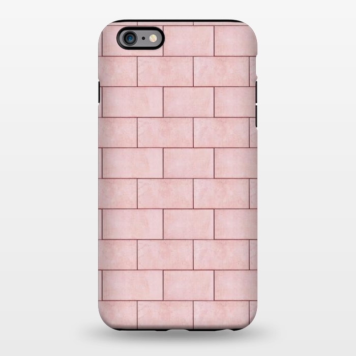 iPhone 6/6s plus StrongFit Blush Brick Imperfection by Uma Prabhakar Gokhale