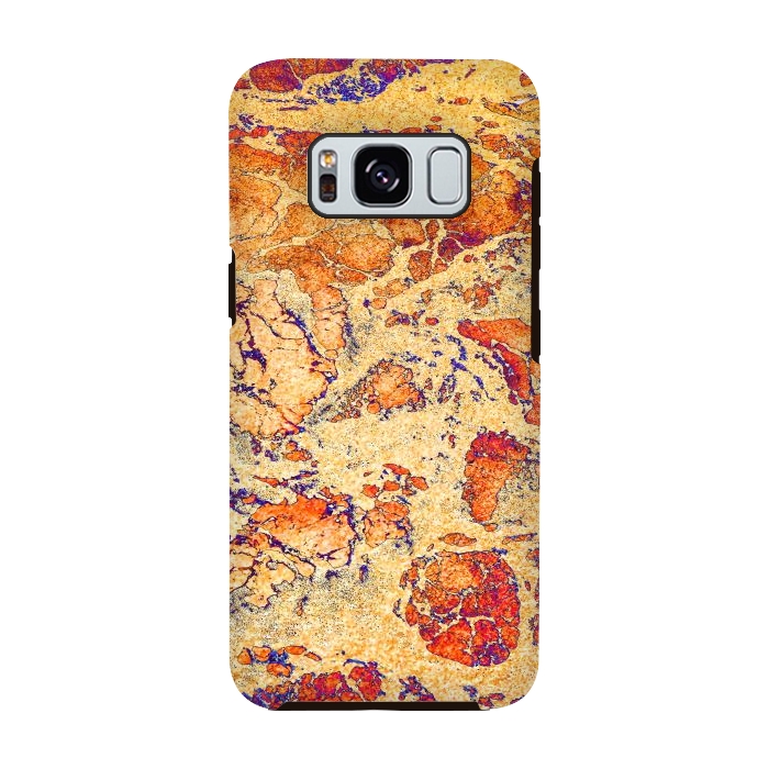 Galaxy S8 StrongFit Abstract Gold by Creativeaxle