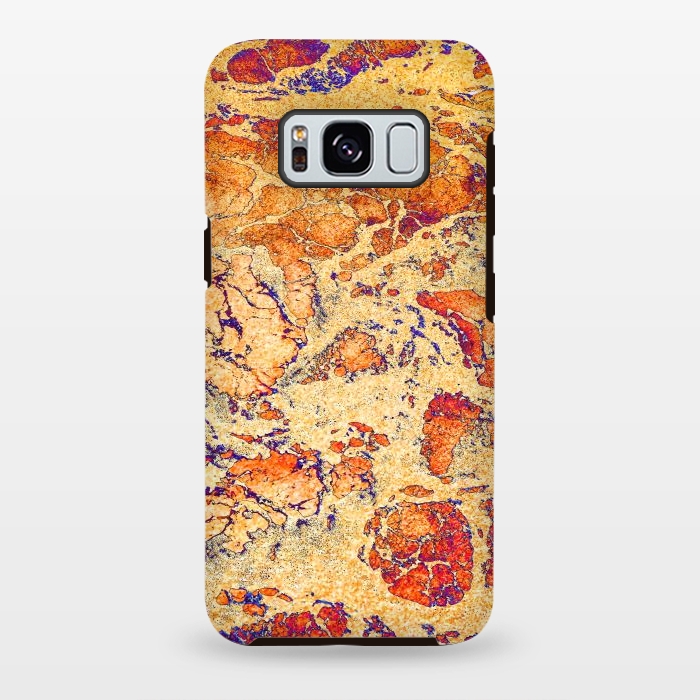 Galaxy S8 plus StrongFit Abstract Gold by Creativeaxle