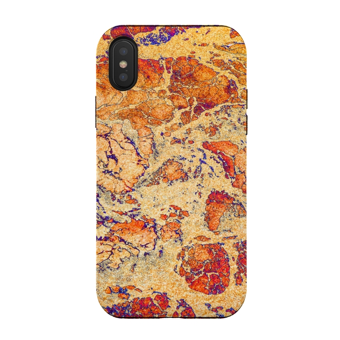 iPhone Xs / X StrongFit Abstract Gold by Creativeaxle