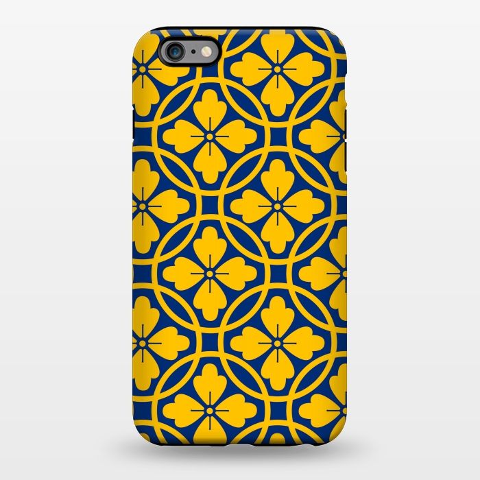 iPhone 6/6s plus StrongFit yellow blue cards by MALLIKA