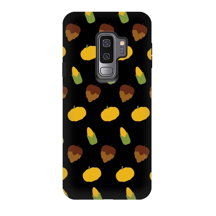 Galaxy S9 plus StrongFit corn pumpkin pattern by MALLIKA