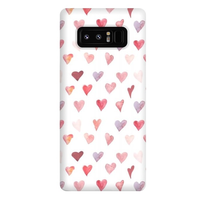 Galaxy Note 8 StrongFit Valentines hearts by  Utart