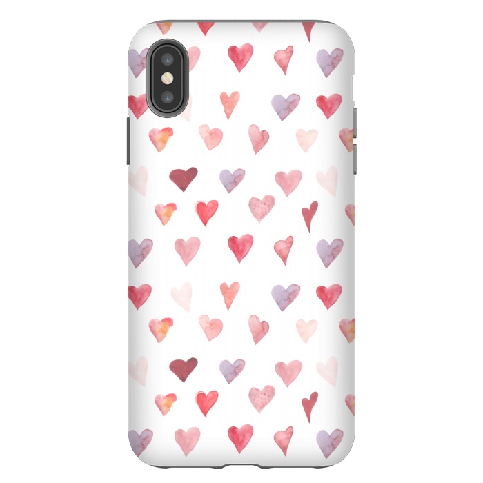 iPhone Xs Max StrongFit Valentines hearts by  Utart
