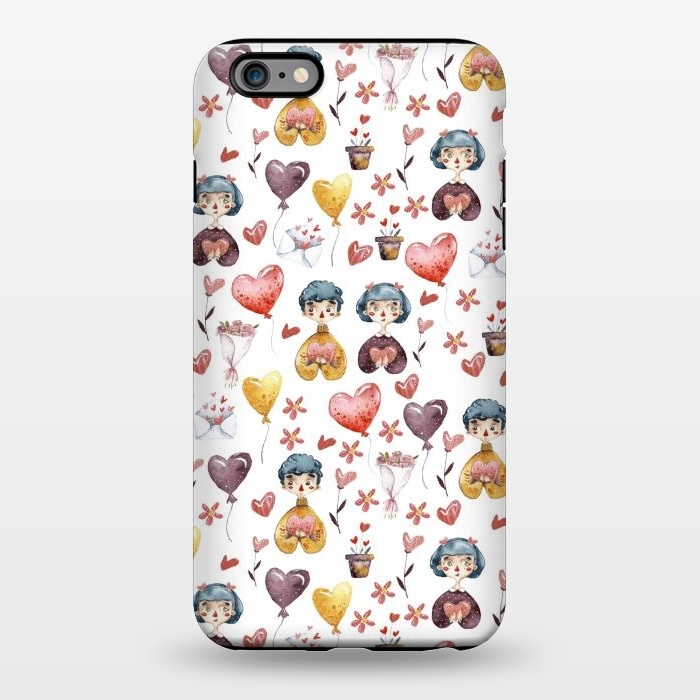 iPhone 6/6s plus StrongFit Happy Valentines Day by  Utart