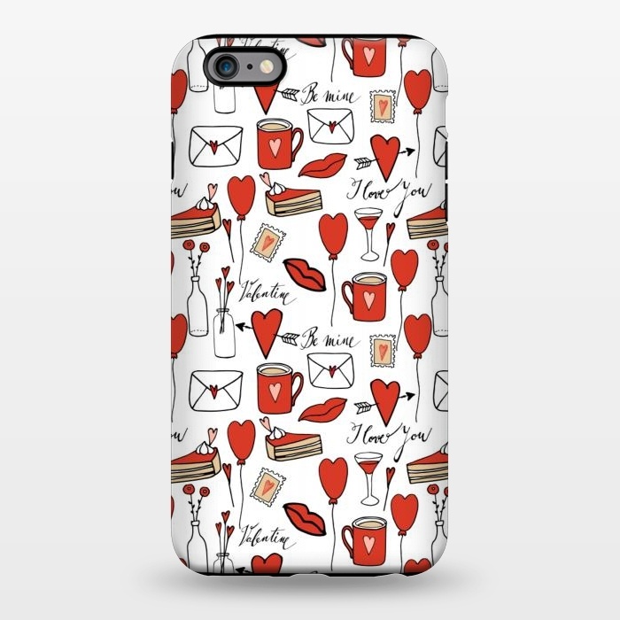 iPhone 6/6s plus StrongFit I love you- happy valentines day by  Utart