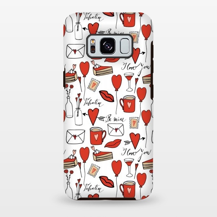 Galaxy S8 plus StrongFit I love you- happy valentines day by  Utart
