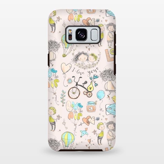 Galaxy S8 plus StrongFit I love you - happy valentines day by  Utart