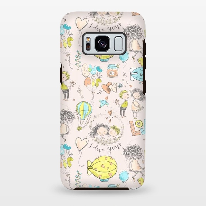 Galaxy S8 plus StrongFit I love you - happy valentine by  Utart