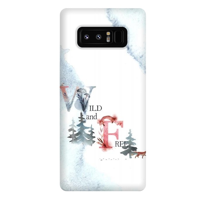 Galaxy Note 8 StrongFit Wild and free by  Utart