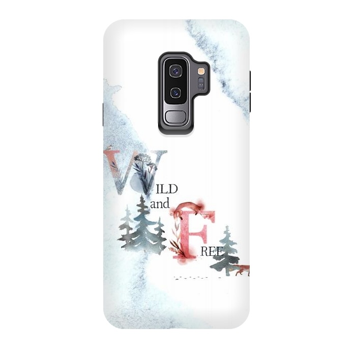 Galaxy S9 plus StrongFit Wild and free by  Utart