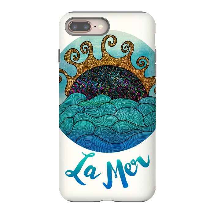 iPhone 7 plus StrongFit La Mer by Pom Graphic Design