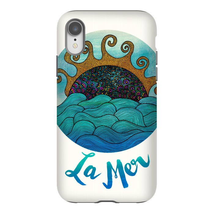 iPhone Xr StrongFit La Mer by Pom Graphic Design