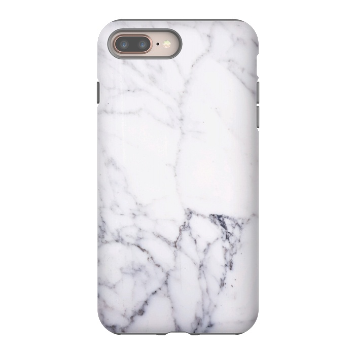 iPhone 7 plus StrongFit Elegant white marble by Oana 