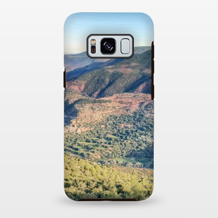 Galaxy S8 plus StrongFit Mountain landscape travel lover by Oana 