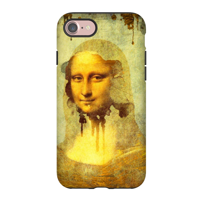 iPhone 7 StrongFit Mona Lisa's Smile by Amira EL-Fohail
