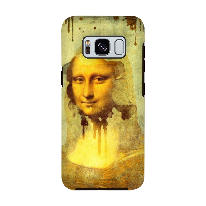 Galaxy S8 StrongFit Mona Lisa's Smile by Amira EL-Fohail