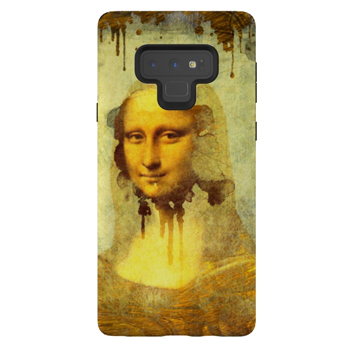 Galaxy Note 9 StrongFit Mona Lisa's Smile by Amira EL-Fohail
