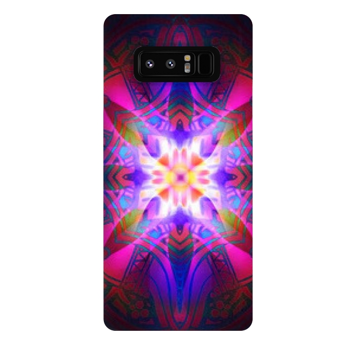 Galaxy Note 8 StrongFit Ornament of Light by Amira EL-Fohail