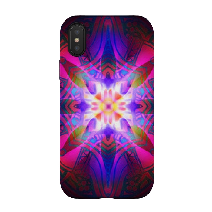 iPhone Xs / X StrongFit Ornament of Light by Amira EL-Fohail
