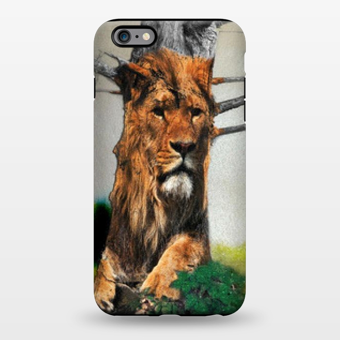 iPhone 6/6s plus StrongFit Lion Tree by Amira EL-Fohail