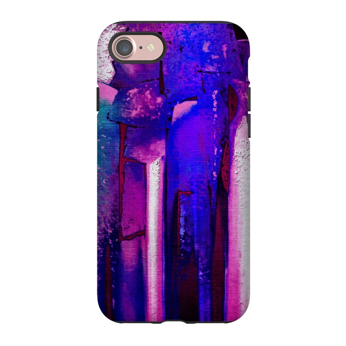 iPhone 7 StrongFit Purple Formation by Amira EL-Fohail