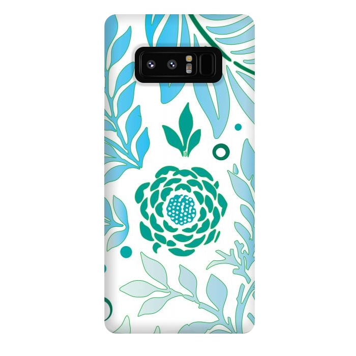 Galaxy Note 8 StrongFit Floral Design 3 by Bledi