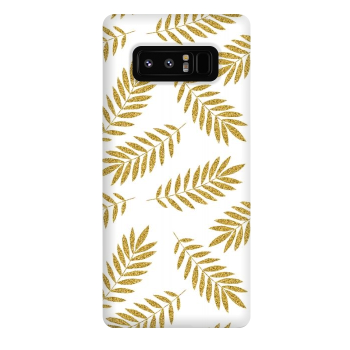 Galaxy Note 8 StrongFit Golden Palm by Creativeaxle